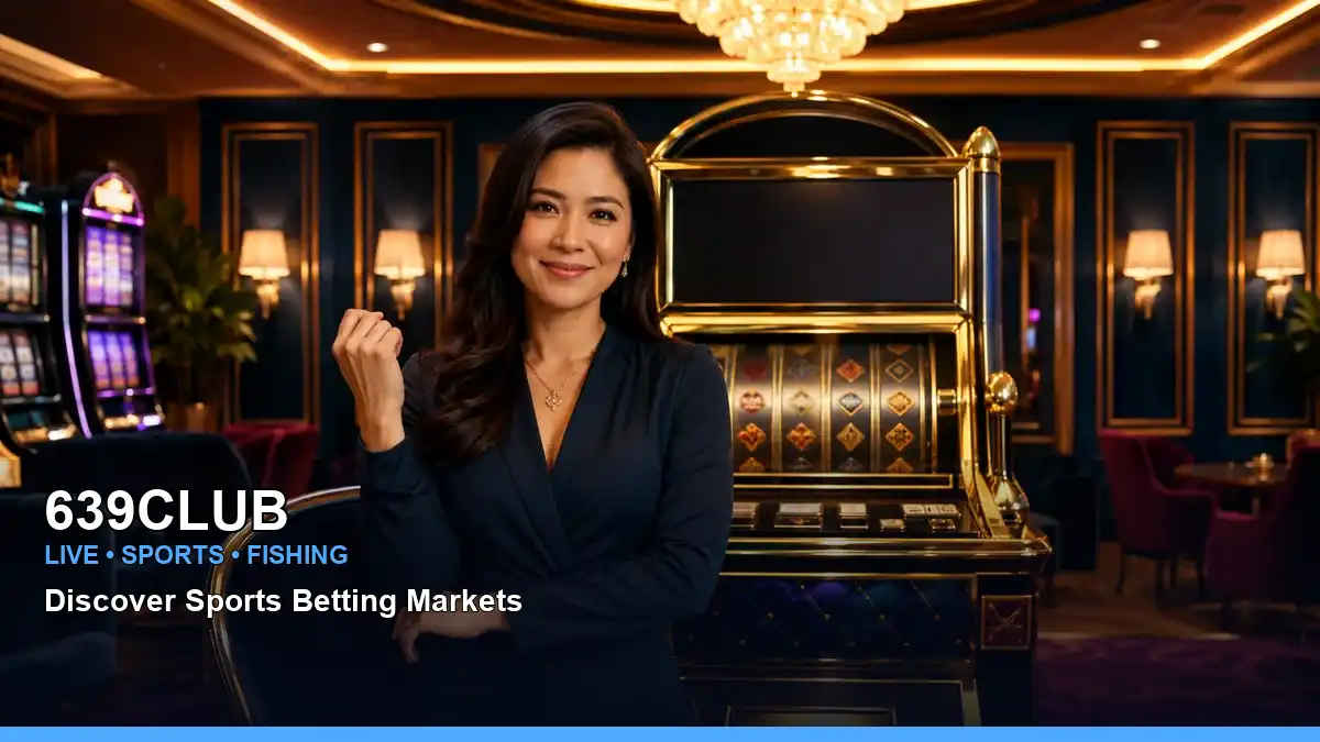 VIP casino rewards guide with an adult Filipina casino host and a high-energy composition