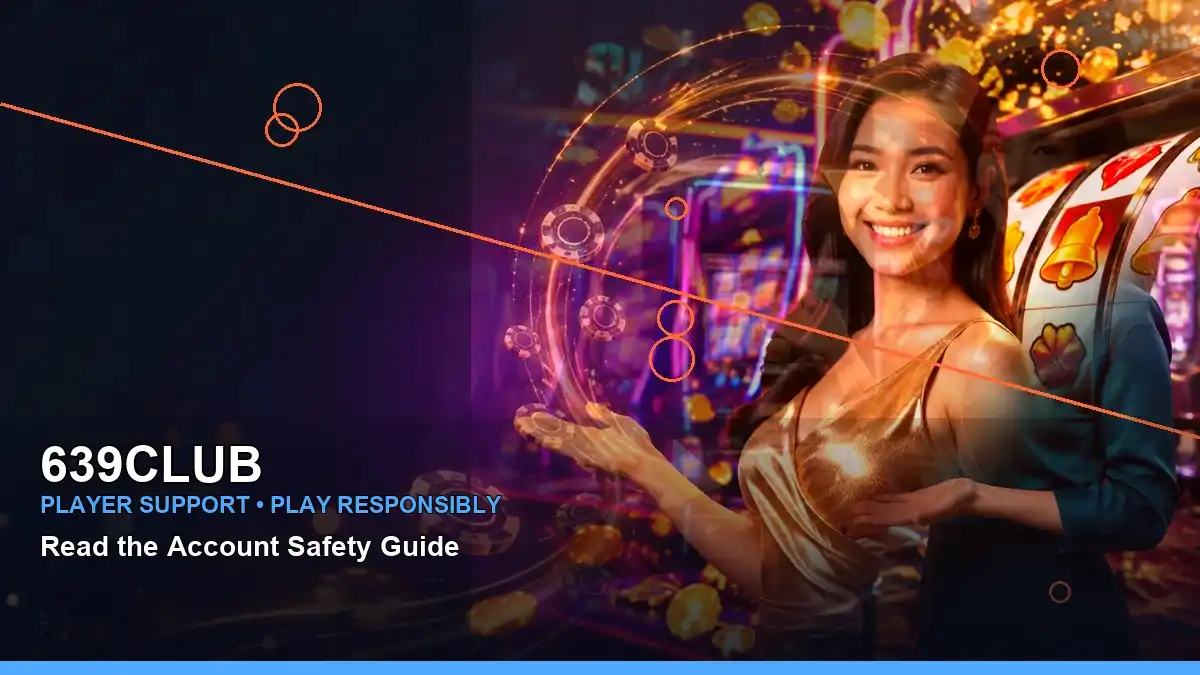 639CLUB T20 betting guide scene for Philippine users with right-framed reels and casino bonus games